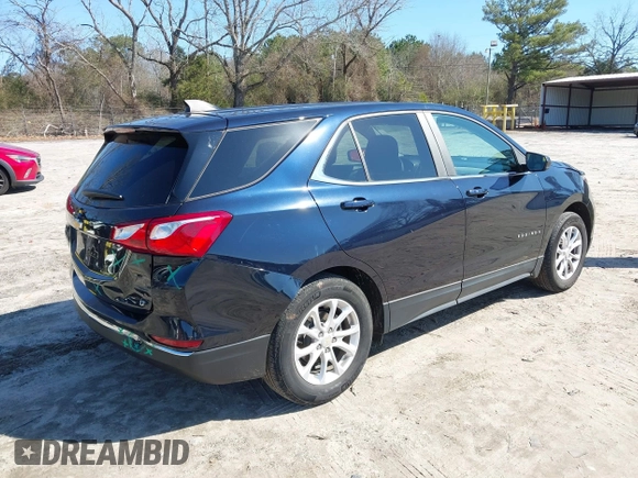 2021 Chevrolet Equinox LT with VIN 3GNAXKEV8MS112020, listed as a IAAI auction lot 41595341 with 16,161 mi miles. Bid and sale history available at carsss.com. Image 4.