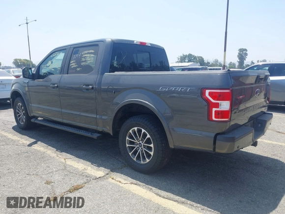 2018 Ford F-150 XL with VIN 1FTEW1CPXJKD56562, listed as a IAAI auction lot 42588371 with 137,496 mi miles and . Bid and sale history available at DreamBid. Image 3.