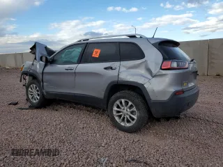 2020 Jeep Cherokee Latitude with VIN 1C4PJMCB6LD652067, listed as a Copart auction lot 48029875 with 127,562 mi miles and Salvage Title. Bid and sale history available at carsss.com. Image 2.