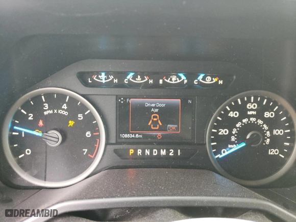 2016 Ford F-150 XLT with VIN 1FTEW1EPXGFC66455, listed as a Copart auction lot 49975245 with 108,534 mi miles and Salvage Title. Bid and sale history available at carsss.com. Image 9.