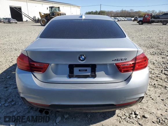 2015 BMW 4 Series 428i with VIN WBA3N3C55FF712918, listed as a Copart auction lot 53373025 with 64,638 mi miles and Salvage title. Bid and sale history available at DreamBid. Image 6.