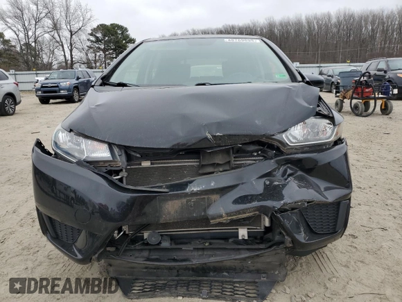 2017 Honda Fit LX with VIN JHMGK5H58HS013728, listed as a Copart auction lot 48789895 with 42,041 mi miles and Salvage Title. Bid and sale history available at carsss.com. Image 5.