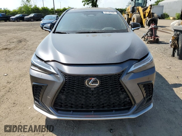 2022 Lexus NX with VIN JTJKKCFZ5N2003110, listed as a Copart auction lot 57135704 with 16,640 mi miles and Salvage Title. Bid and sale history available at carsss.com. Image 5.