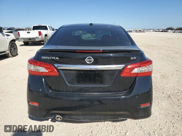 2015 Nissan Sentra SR with VIN 3N1AB7APXFY343418, listed as a Copart auction lot 47954465 with 92,077 mi miles and Salvage Title. Bid and sale history available at DreamBid. Image 6.