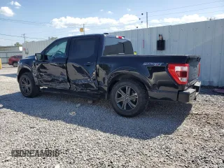 2021 Ford F-150 XL with VIN 1FTFW1E81MFA80456, listed as a Copart auction lot 61268545 with 57,233 mi miles and Salvage title. Bid and sale history available at DreamBid. Image 2.