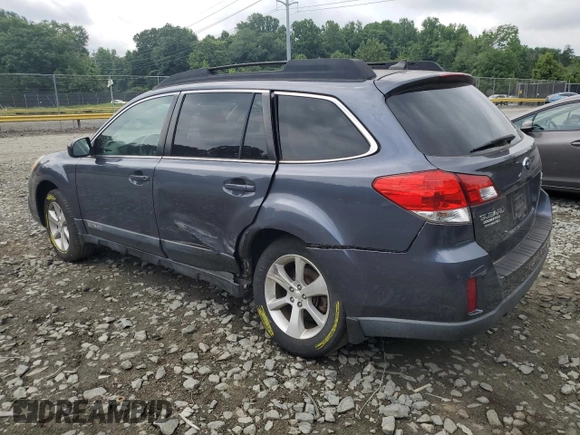 2014 Subaru Outback 2.5i Limited with VIN 4S4BRBKC0E3277752, listed as a Copart auction lot 57913844 with 106,653 mi miles and Salvage Title. Bid and sale history available at carsss.com. Image 2.