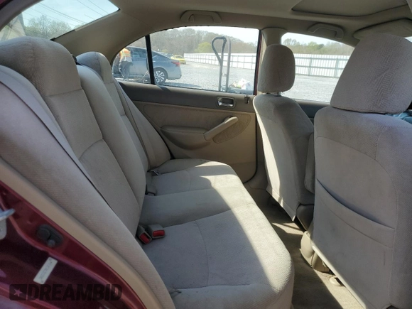 2002 Honda Civic EX with VIN 1HGES26792L063844, listed as a Copart auction lot 51217485 with 188,770 mi miles and Salvage Title. Bid and sale history available at DreamBid. Image 10.