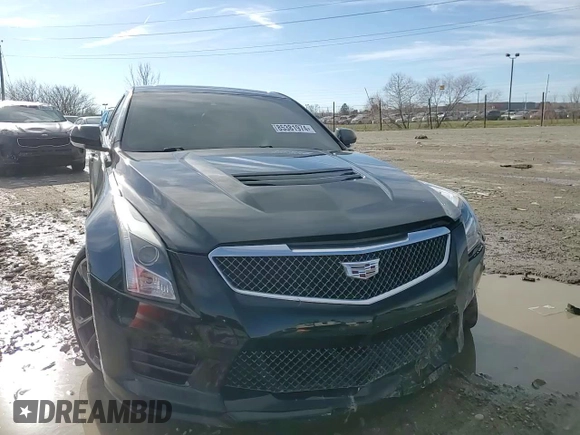 2017 Cadillac ATS-V with VIN 1G6AN5SYXH0151903, listed as a Copart auction lot 85381974 with Not Provided miles and Non Repairable. Bid and sale history available at carsss.com. Image 11.