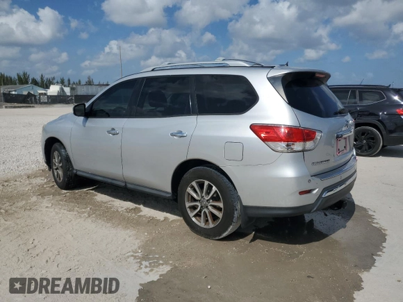 2013 Nissan Pathfinder SV with VIN 5N1AR2MN3DC689138, listed as a Copart auction lot 54516465 with 123,397 mi miles and Clean Title. Bid and sale history available at carsss.com. Image 2.