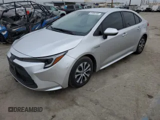 2020 Toyota Corolla Hybrid LE with VIN JTDEBRBE0LJ015304, listed as a Copart auction lot 51004765 with 103,379 mi miles and Salvage Title. Bid and sale history available at carsss.com. Image 1.
