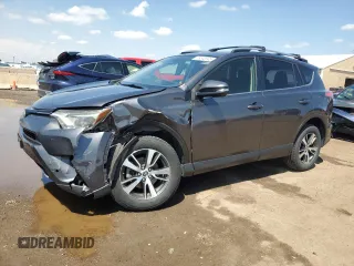 2018 Toyota RAV4 XLE with VIN JTMRFREV1JJ192930, listed as a Copart auction lot 59340945 with 105,548 mi miles and Salvage title. Bid and sale history available at DreamBid. Image 1.