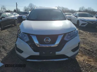 2017 Nissan Rogue SV with VIN KNMAT2MT1HP538429, listed as a Copart auction lot 82020814 with 0 mi miles and Salvage Title. Bid and sale history available at carsss.com. Image 5.
