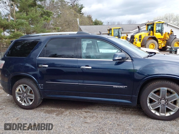 2012 GMC Acadia Denali with VIN 1GKKVTED5CJ289547, listed as a IAAI auction lot 41946951 with 185,460 mi miles. Bid and sale history available at carsss.com. Image 13.