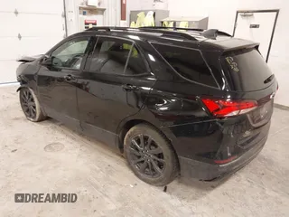 2023 Chevrolet Equinox RS with VIN 3GNAXMEG1PL236903, listed as a IAAI auction lot 41874915 with 45,940 mi miles and . Bid and sale history available at DreamBid. Image 3.