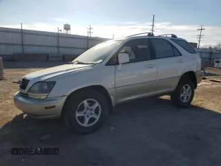 1999 Lexus RX 300 Luxury SUV with VIN JT6HF10U2X0053021, listed as a Copart auction lot 87867285 with 142,247 mi miles and Salvage Title. Bid and sale history available at carsss.com. Image 1.