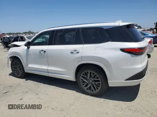 2024 Lexus TX 350 with VIN 5TDAAAB69RS014336, listed as a Copart auction lot 62881705 with 15,943 mi miles and Salvage title. Bid and sale history available at DreamBid. Image 2.