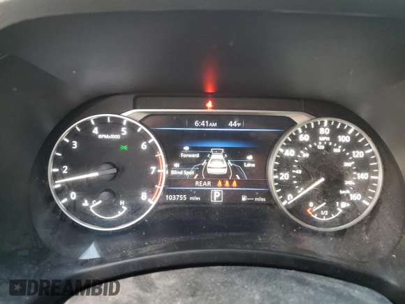 2020 Nissan Sentra SV with VIN 3N1AB8CV9LY303036, listed as a Copart auction lot 46229804 with 103,755 mi miles and Salvage Title. Bid and sale history available at carsss.com. Image 9.