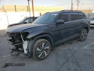 2024 Volkswagen Atlas SE z VIN 1V2WR2CA9RC514763, wystawiony jako Copart lot #88169765 z przebiegiem 39 144 mil mil oraz Szkoda całkowita • Salvage title. Historia ofert i sprzedaży dostępna na DreamBid. Obrazek 1.