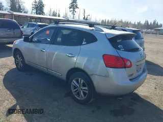 2013 Nissan Rogue SL with VIN JN8AS5MV6DW617850, listed as a IAAI auction lot 41966161 with 158,674 mi miles and . Bid and sale history available at DreamBid. Image 3.