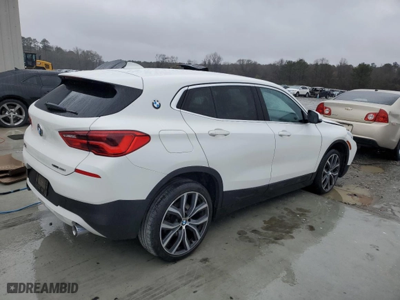 2018 BMW X2 sDrive28i with VIN WBXYJ3C38JEP76438, listed as a Copart auction lot 48483655 with 42,568 mi miles and Salvage Title. Bid and sale history available at carsss.com. Image 3.