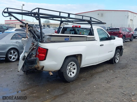 2015 Chevrolet Silverado 1500 Work Truck with VIN 1GCNCPEC1FZ402817, listed as a IAAI auction lot 41209001 with 200,234 mi miles. Bid and sale history available at carsss.com. Image 4.