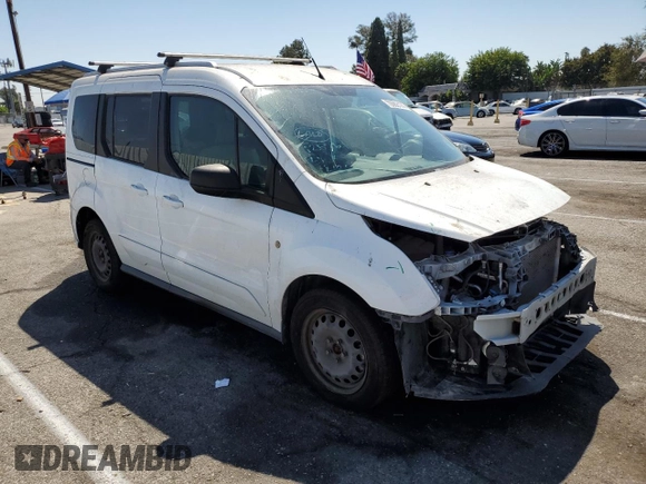 2015 Ford Transit Connect XLT with VIN NM0AE8F78F1185830, listed as a Copart auction lot 70062174 with 72,658 mi miles and Salvage title. Bid and sale history available at DreamBid. Image 4.