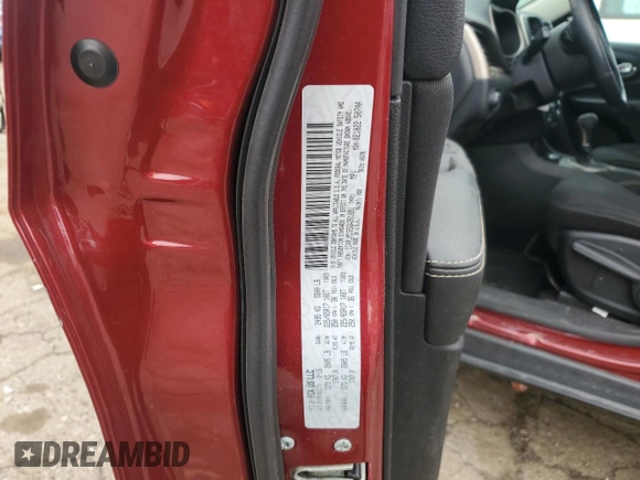 2016 Jeep Cherokee Latitude с VIN 1C4PJMCS5GW261891, выставлен на аукционе Copart как лот 57661815 с пробегом 62 687 миль миль и Списание • Salvage title. История ставок и продаж доступна на DreamBid. Изображение 12.