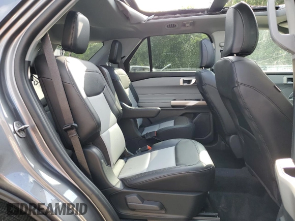 2023 Ford Explorer XLT with VIN 1FMSK7DH1PGC12480, listed as a Copart auction lot 61403655 with 20,555 mi miles and Salvage title. Bid and sale history available at DreamBid. Image 11.