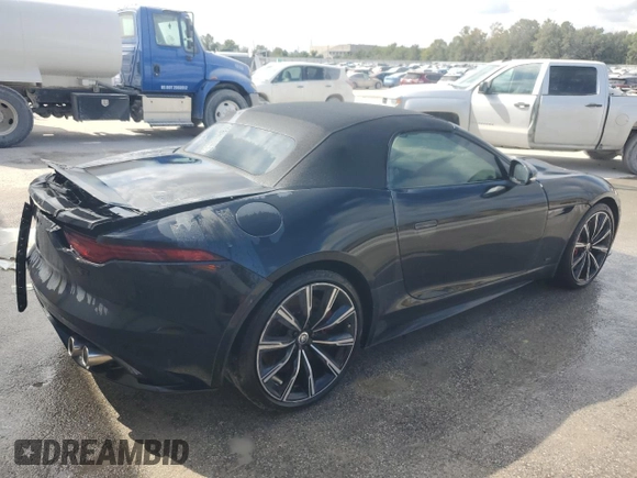 2024 Jaguar F-Type with VIN SAJD55FE3RCK83817, listed as a Copart auction lot 76881334 with 14,855 mi miles and Non Repairable. Bid and sale history available at DreamBid. Image 3.