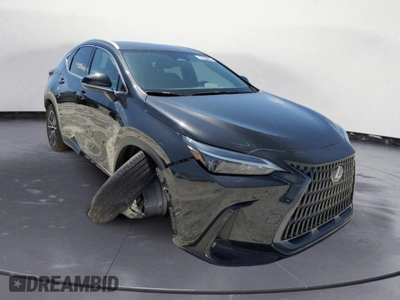 2022 Lexus NX with VIN 2T2AGCEZ3NC001032, listed as a Copart auction lot 50041333 with 5,801 mi miles. Bid and sale history available at carsss.com. Image 4.