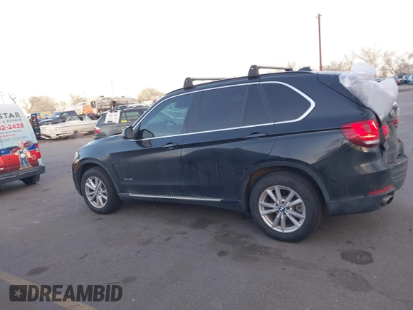 2015 BMW X5 xDrive35i with VIN 5UXKR0C59F0K59728, listed as a IAAI auction lot 41701083 with 83,267 mi miles. Bid and sale history available at carsss.com. Image 14.