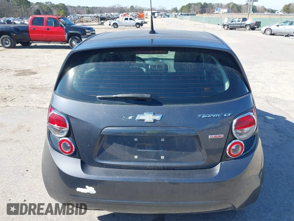 2013 Chevrolet Sonic LT with VIN 1G1JC6SB1D4164944, listed as a IAAI auction lot 41496975 with 96,987 mi miles. Bid and sale history available at carsss.com. Image 15.
