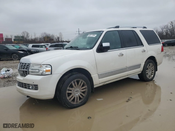 2012 Lincoln Navigator with VIN 5LMJJ2J58CEL01087, listed as a Copart auction lot 85877204 with 115,070 mi miles and Salvage Title. Bid and sale history available at carsss.com. Image 1.
