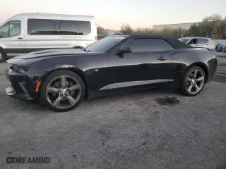 2017 Chevrolet Camaro 1SS with VIN 1G1FF3D79H0209744, listed as a Copart auction lot 87027594 with 58,481 mi miles and Salvage Title. Bid and sale history available at carsss.com. Image 1.