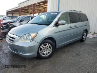 2005 Honda Odyssey EX-L with VIN 5FNRL38765B046443, listed as a Copart auction lot 41583055 with 0 mi miles and Salvage Title. Bid and sale history available at carsss.com. Image 1.