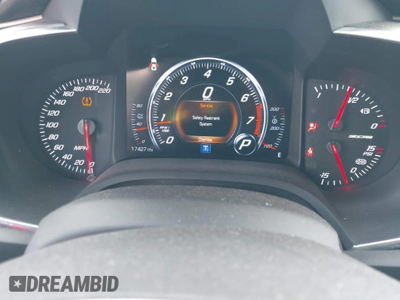 2018 Chevrolet Corvette Z06 2LZ with VIN 1G1YS2D60J5600795, listed as a IAAI auction lot 42217399 with 17,427 mi miles and . Bid and sale history available at DreamBid. Image 7.
