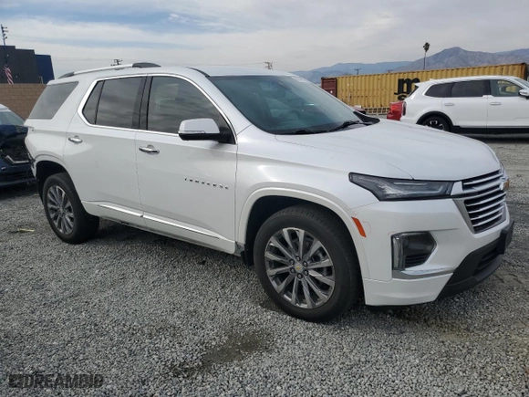 2023 Chevrolet Traverse Premier with VIN 1GNERKKW7PJ244684, listed as a Copart auction lot 45549415 with 23,633 mi miles and Salvage Title. Bid and sale history available at carsss.com. Image 4.