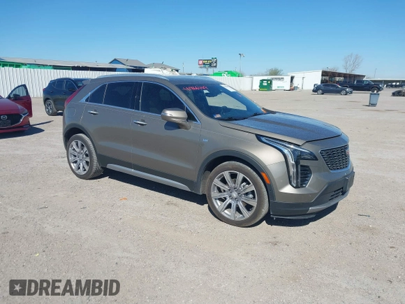 2020 Cadillac XT4 FWD Premium Luxury with VIN 1GYFZCR47LF052986, listed as a IAAI auction lot 41866449 with 56,422 mi miles and . Bid and sale history available at DreamBid. Image 1.