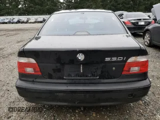 2001 BMW 5 Series 530iA with VIN WBADT63421CF05077, listed as a Copart auction lot 87458184 with 208,351 mi miles and Salvage Title. Bid and sale history available at carsss.com. Image 6.