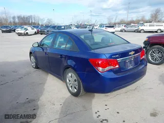 2013 Chevrolet Cruze LS with VIN 1G1PA5SH3D7246624, listed as a IAAI auction lot 41872689 with 137,837 mi miles. Bid and sale history available at carsss.com. Image 3.
