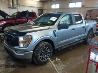 2021 Ford F-150 XL with VIN 1FTEW1EP0MKE87078, listed as a IAAI auction lot 41857664 with 43,588 mi miles. Bid and sale history available at carsss.com. Image 18.