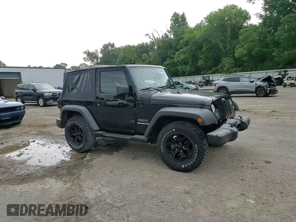 2013 Jeep Wrangler Sport with VIN 1C4AJWAG6DL576549, listed as a Copart auction lot 59888965 with 164,314 mi miles and Salvage title. Bid and sale history available at DreamBid. Image 14.