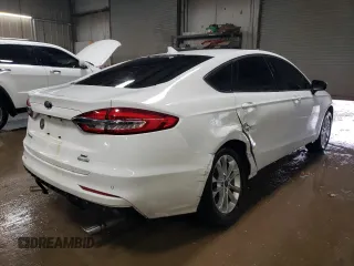 2019 Ford Fusion SE with VIN 3FA6P0HD9KR128968, listed as a Copart auction lot 51579275 with 74,656 mi miles and Salvage Title. Bid and sale history available at carsss.com. Image 3.