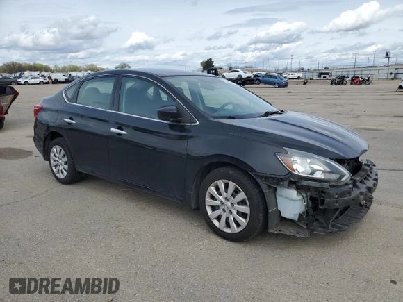 2017 Nissan Sentra S with VIN 3N1AB7AP7HY226074, listed as a Copart auction lot 52206765 with 79,687 mi miles and Salvage Title. Bid and sale history available at DreamBid. Image 4.