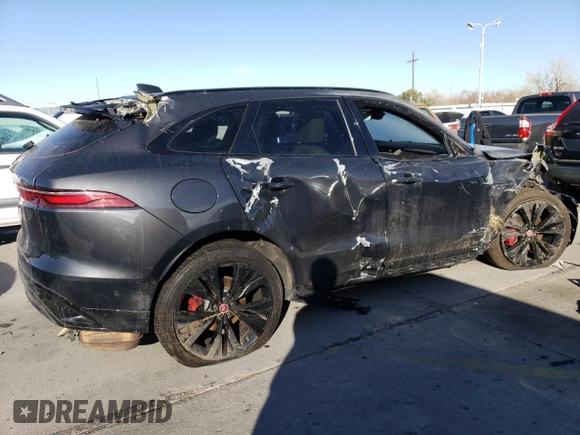 2021 Jaguar F-Pace S z VIN SADCJ2EX5MA672300, wystawiony jako Copart lot #84248744 z przebiegiem Nie podano mil oraz Szkoda całkowita • Salvage title. Historia ofert i sprzedaży dostępna na DreamBid. Obrazek 3.