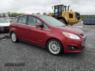 2015 Ford C-Max SEL with VIN 1FADP5BUXFL116071, listed as a Copart auction lot 52123455 with 66,719 mi miles and Salvage Title. Bid and sale history available at carsss.com. Image 4.
