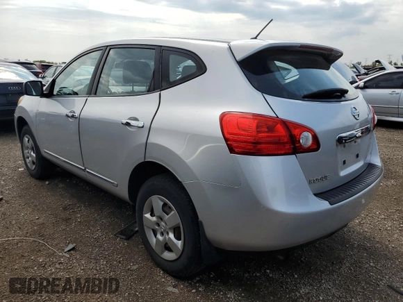 2012 Nissan Rogue S with VIN JN8AS5MV2CW375525, listed as a Copart auction lot 69588354 with 158,321 mi miles and Clean Title. Bid and sale history available at DreamBid. Image 2.