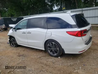 2022 Honda Odyssey Elite with VIN 5FNRL6H94NB006185, listed as a Copart auction lot 61302425 with Not provided miles and Salvage title. Bid and sale history available at DreamBid. Image 2.