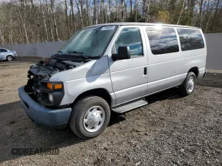 2013 Ford Econoline Passenger XL with VIN 1FMNE1BWXDDB17125, listed as a Copart auction lot 77066034 with 30,726 mi miles and Salvage title. Bid and sale history available at DreamBid. Image 1.