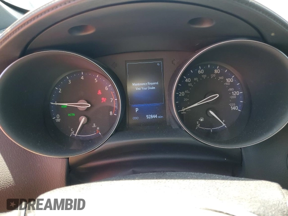 2018 Toyota C-HR XLE with VIN NMTKHMBX3JR016192, listed as a Copart auction lot 63130115 with 92,844 mi miles and Salvage title. Bid and sale history available at DreamBid. Image 9.